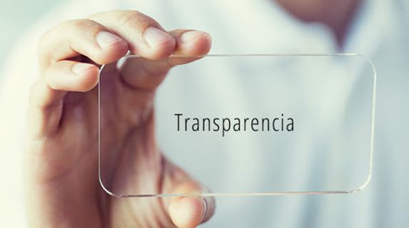Transparencia de información