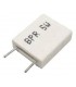 Resistencia cementada 0 33 Ohms 5w THT vertical