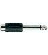 Adaptador RCA hembra a JACK6 3 macho mono