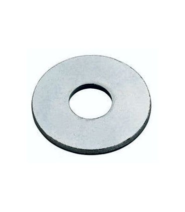 Arandela M6 6X18X1 6mm zincado blanco