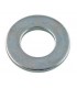 Arandela M8 8X21X4mm zincado blanco