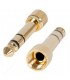 Adaptador mini jack 3 5mm a jack 6 3mm roscado