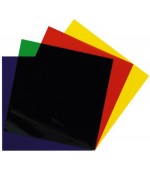 Filtro de color / gelatina set de 4 unidades 24x24