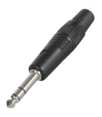 Conector TRS o JACK 6 3mm aereo macho NEUTRIK