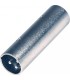 Adaptador XLR macho 3P a XLR macho 3P