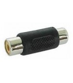 Adaptador RCA hembra a RCA hembra plástico