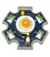 LED 1W STAR rosado o magenta 130  350mA 579÷581nm
