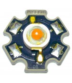 LED 1W STAR rosado o magenta 130  350mA 579÷581nm