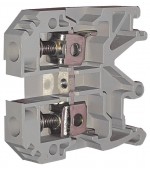 Borna gris de 2 5mm para carril DIN