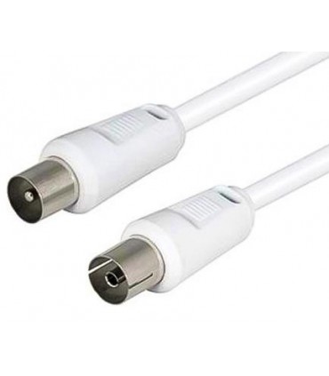 Conexión antena blacno 2 5m macho - hembra recto