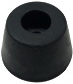 Pata de goma para altavoz Ø25 x Ø18 x L15mm cónica