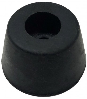 Pata de goma para altavoz Ø25 x Ø18 x L15mm cónica