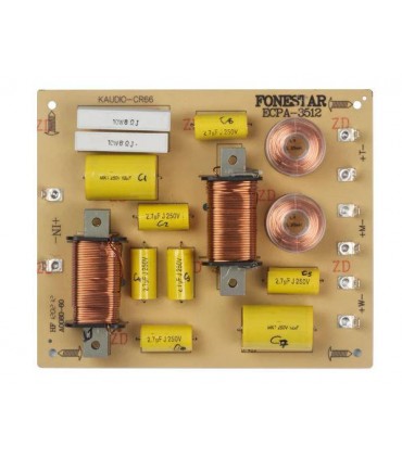 Filtro pasivo FONESTAR de 3 vías 800Hz/5000Hz 500w