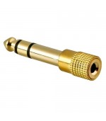 Conector adaptador minijack 3 5mm a jack 6 35mm