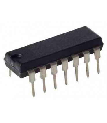 Integrado 4 puertas OR 2IN CMOS DIP14