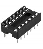 Zócalo para circuitos integrados DIP14 7 62mm THT