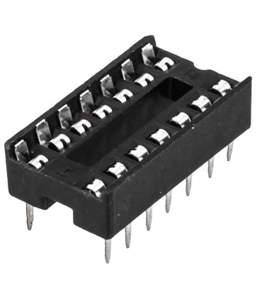Zócalo para circuitos integrados DIP14 7 62mm THT