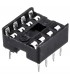 Zócalo para circuitos integrados DIP8 7 62mm THT