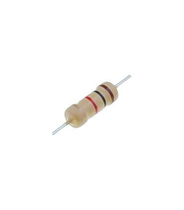 Resistencia axial carbón THT 2W 47 Ohms 5 
