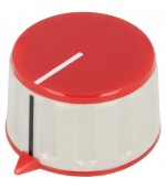 Perilla con indicador ABS Øeje 6mm Ø36 7x21 8mm gr