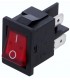 Interruptor ROCKER DPST posiciones OFF-ON 16A/250V