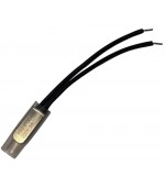 Termostato NC 85ºC 250V 5A 20x7 4x3 8mm 70mm cable