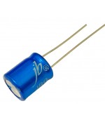 Condensador electrolítico 220uF 35VDC Ø10x12mm ±20
