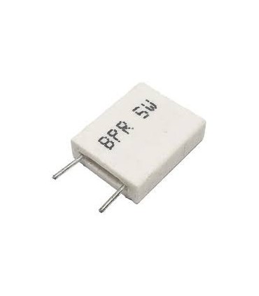 Resistencia vertical THT 5W 0 47 Ohms 5 