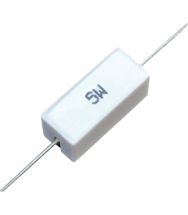 Resistencia cerámica axial 5W 6 8 ohms 5 