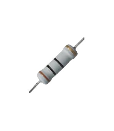 Resistencia axial carbón THT 2W 0 47 Ohms 5 