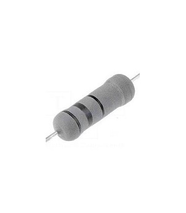 Resistencia 0 47 Ohms 2w 5  THT axial bobinada