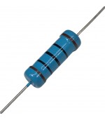 Resistencia película metálica 100 Ohms 1w 1 