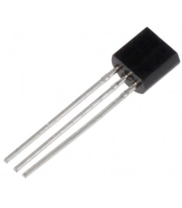 Transistor NPN bipolar 120V 100mA 300mW TO92
