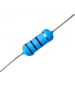 Resistencia óxido metal 0 18 Ohms 2W 5  THT 5x12mm