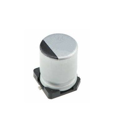 Condensador electrolítico SMD 100uF 10V Ø6 3x5 4mm