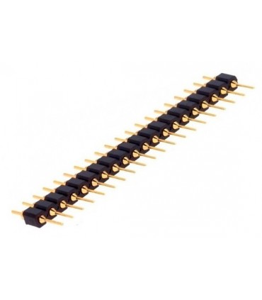 Tira 40 pins macho macho paso 2 54mm alto 11 9mm