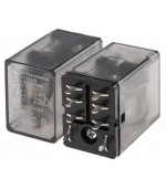 Relé electromagnético 24V 15A DPDT-NO NC