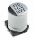 Condensador electrolítico de baja impedancia SMD 4