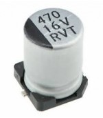 Condensador electrolítico de baja impedancia SMD 4