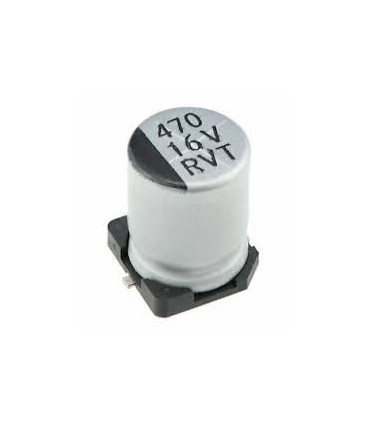 Condensador electrolítico de baja impedancia SMD 4