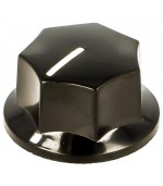 Perilla con indicador baquelita Øeje 6mm Ø27 2x17 