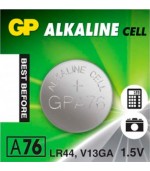 Pila lacalina no recargable LR44 A76 V13GA 1 5V