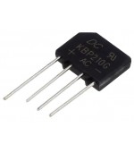 Puente rectificador monofásico 1kV 2A 60A KBP