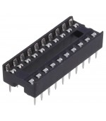 Zócalo DIP20 THT Ráster 2 54mm