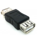Conector adapatador USB hembra a USB hembra