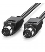 Conexión para datos mini DIN8 macho macho 1 5m rec