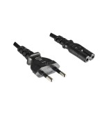 Conexión alimentación EURO-8 1 2m 2x0 75mm 2 5A