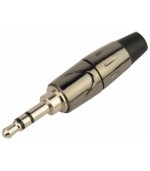 Conector minijack 3 5mm stereo cromo