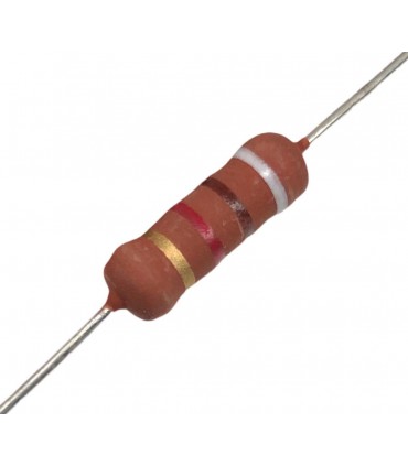 Resistencia de película metálica THT 120m Ohms 1W