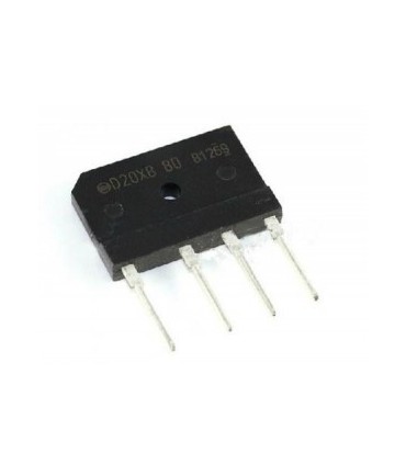 Puente rectificador monofásico Urmax 800V If 25A I